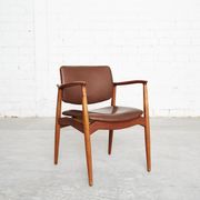 Vintage Captain's Chair in Teak by Erik Buch for Ørum Møbler