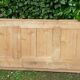 Low wall panelling 8.65m panelled with mouldings wainscoting skirting.