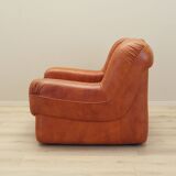 Orange armchair, Italian design, 1970s, manufacturer: Mimo Padova