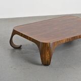 Mitzukaeshi table attributed to Isamu Kenmochi, Tendo Mokko Japan 1969