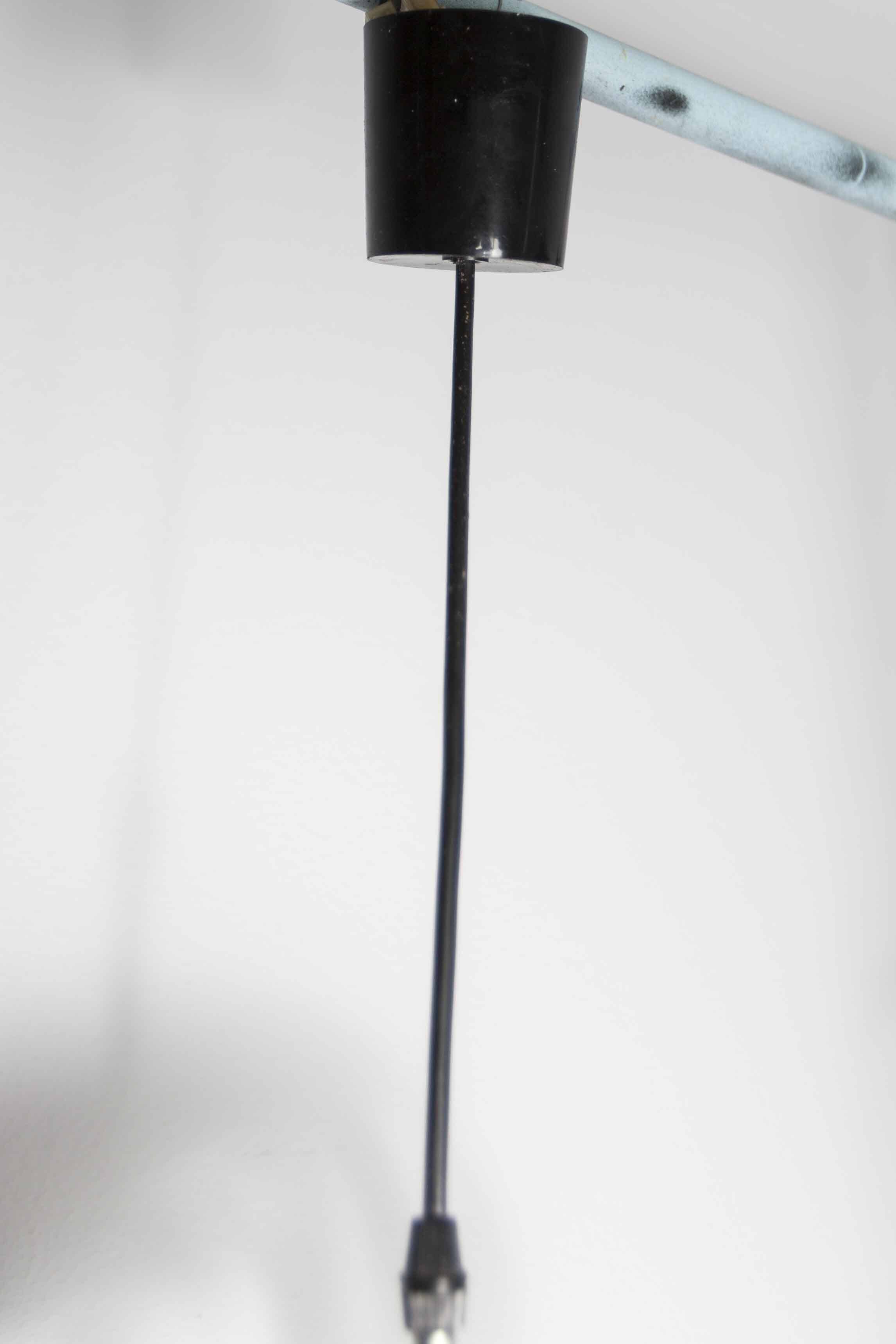 Murano glass globe pendant light, Maazzega edition, Italian design