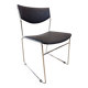 Stackable sled chair from the 1970s.