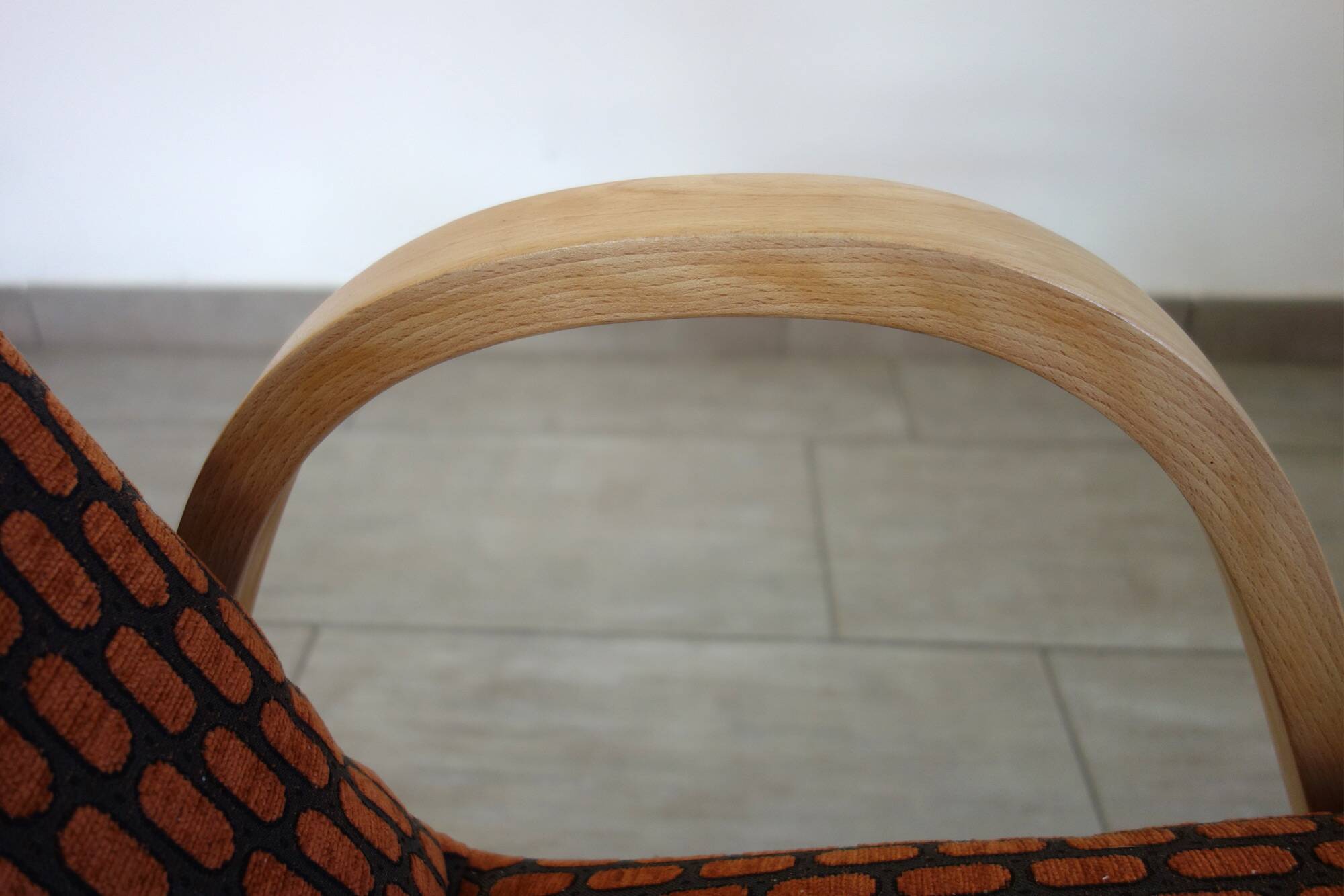 Fauteuil Vintage Bow Wood Steiner - 1950