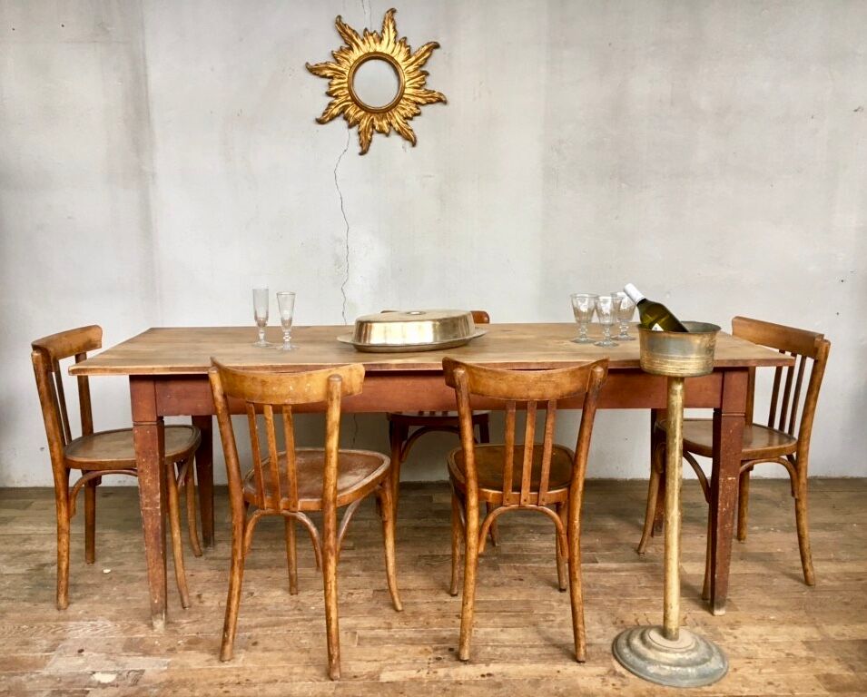 Old bistro table