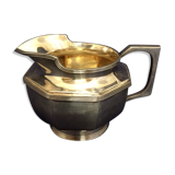 Art deco silver metal milk pot