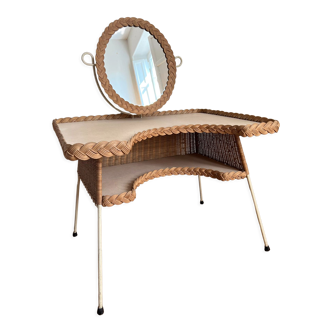1950s dressing table with mirror