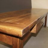 19th Century Walnut Farm Table