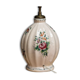 Pied de lampe en faïence