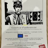 Original screenprint - Hugot Pratt - Corto Maltese - numbered + certificate of authenticity