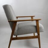 Vintage Fox easy chair in beige, 1970s