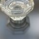 Glass candle holder