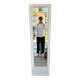 Miroir patiné gris