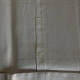 Pair of linen pillowcases 1960 old linen new