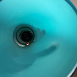 Blue vintage hanging lamp