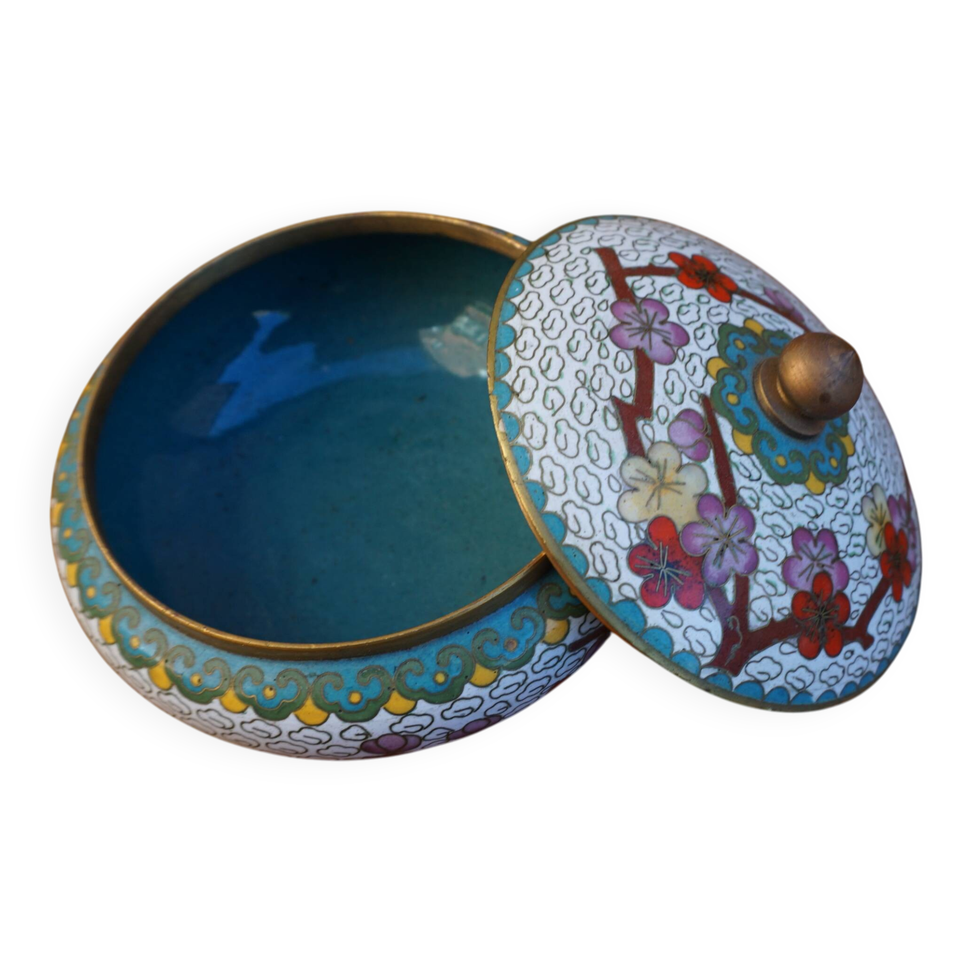 1970s cloisonné box
