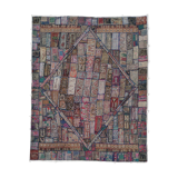 Ancien patchwork Kutch, Gujarat, Inde - 190x240cm