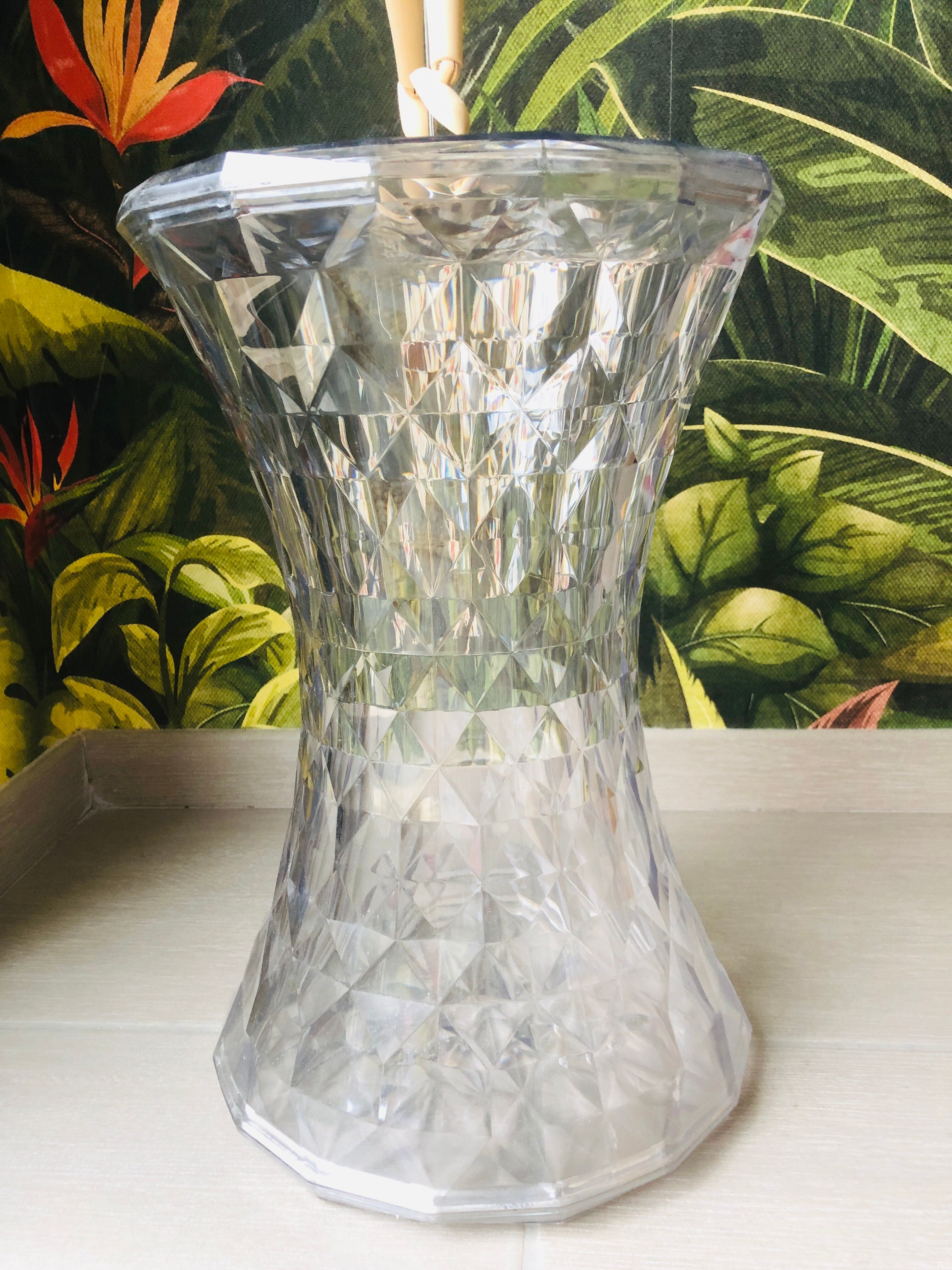 Transparent polycarbonate stool Kartell