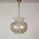 Pair of Lotus mother-of-pearl pendant lights
