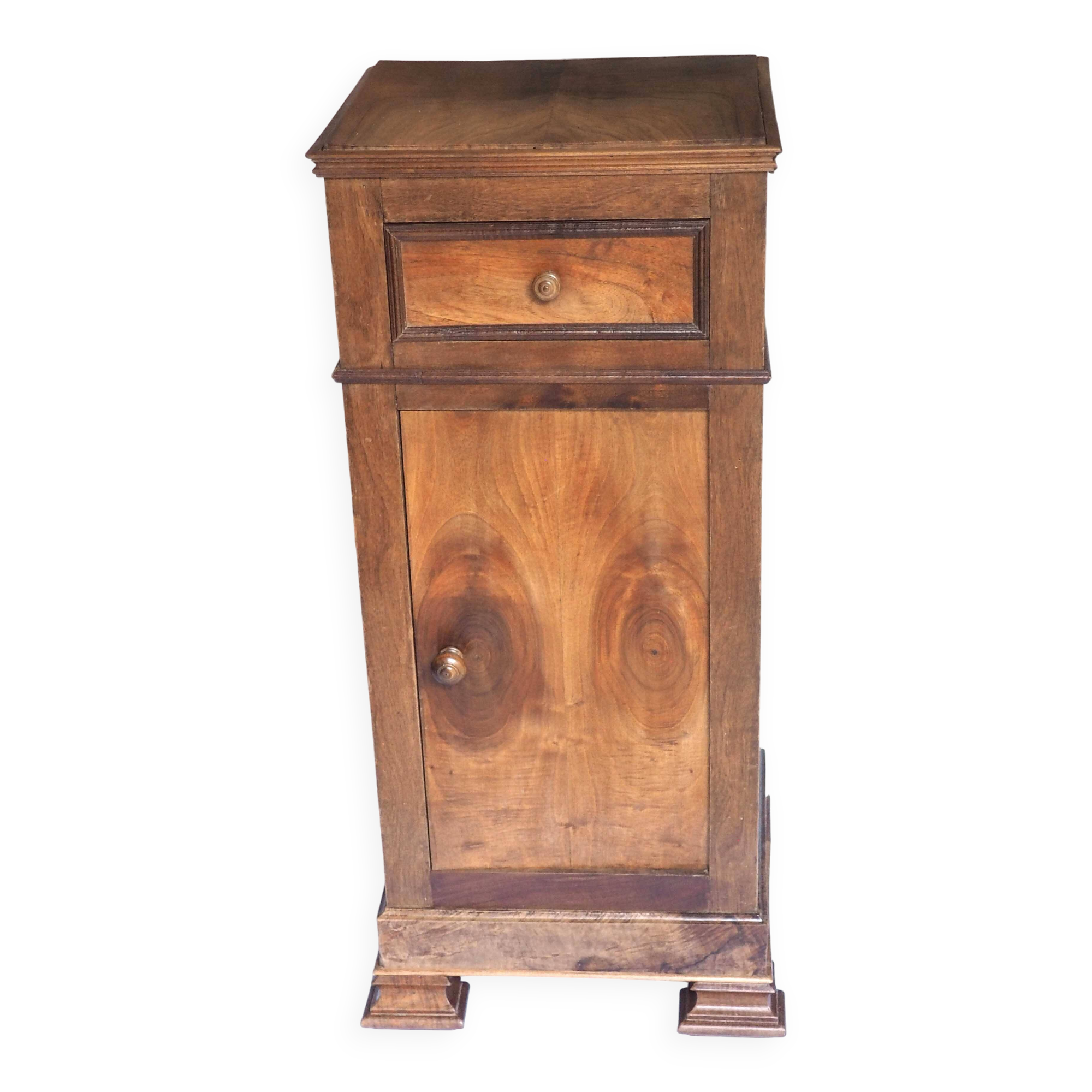 All-wood bedside table or storage unit