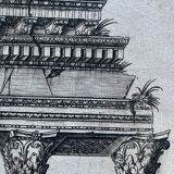 Antoine Lafrery, "Speculun Romanae Magnificen", set of 6 engravings, XVIth