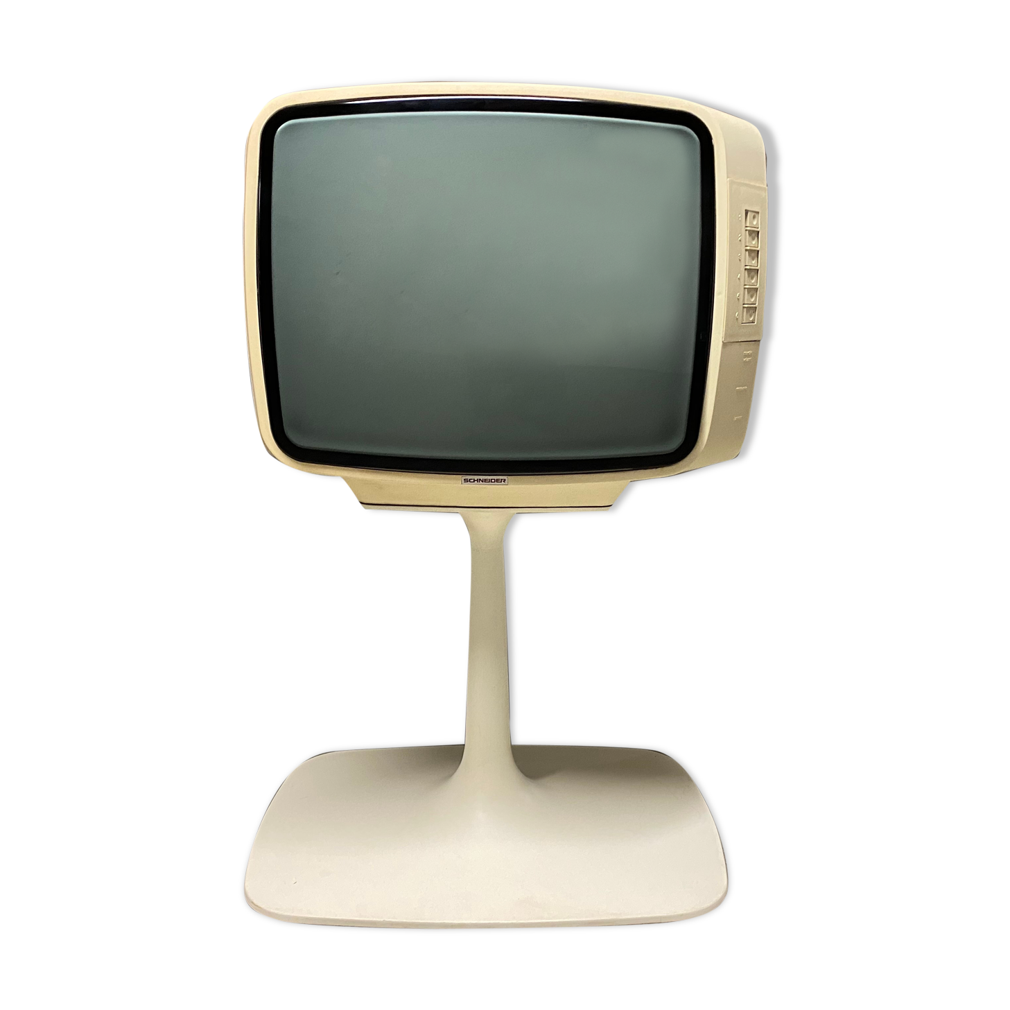 Former tv feet tulip space age circa 1970s