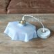 Vintage opaline pendant light