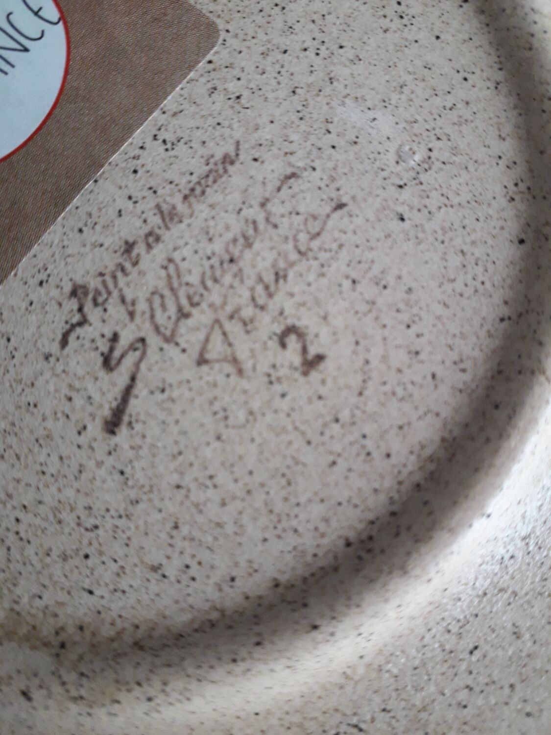 Vintage dessert plate 18.7 cm