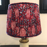 Copper and ceramic kerosene lamp