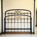 Iron bed Napoleon III in 140 x 190