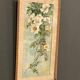 Watercolor on paper still life bouquet of flowers by J. Crédey 20th century