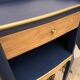 Pair of vintage oak bedside tables