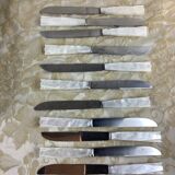 Box of 12 vintage knives