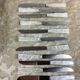 Box of 12 vintage knives