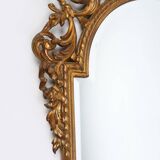 Paire de grands miroirs baroques dorés du XXe siècle par Deknudt, Belgique