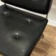 Intermediate Eames Chair from the 1970s in leather.