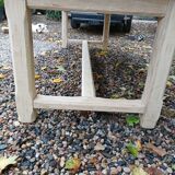 Solid farmhouse table