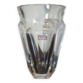 Baccarat Cut Crystal Vase - Nelly Harcourt 17cm