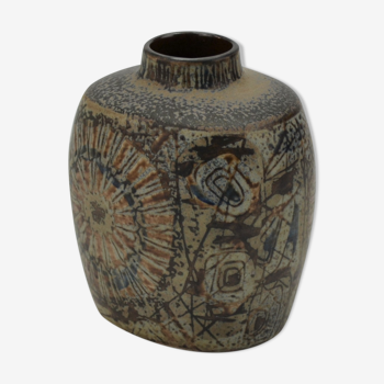 Earthenware vase from the Baca series by Nils Thorsson for Royal Copenhagen