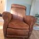 Fauteuil club années 50