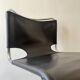 Chaise en métal tubulaire et cuir par Olivier Mourgue, France 1960-70