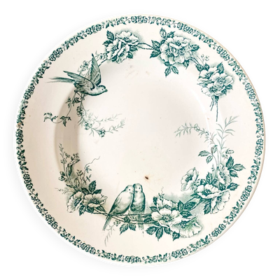 Assiette creuse Saint Amand