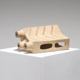 Brutalist Stoneware Soliflore, 1960s