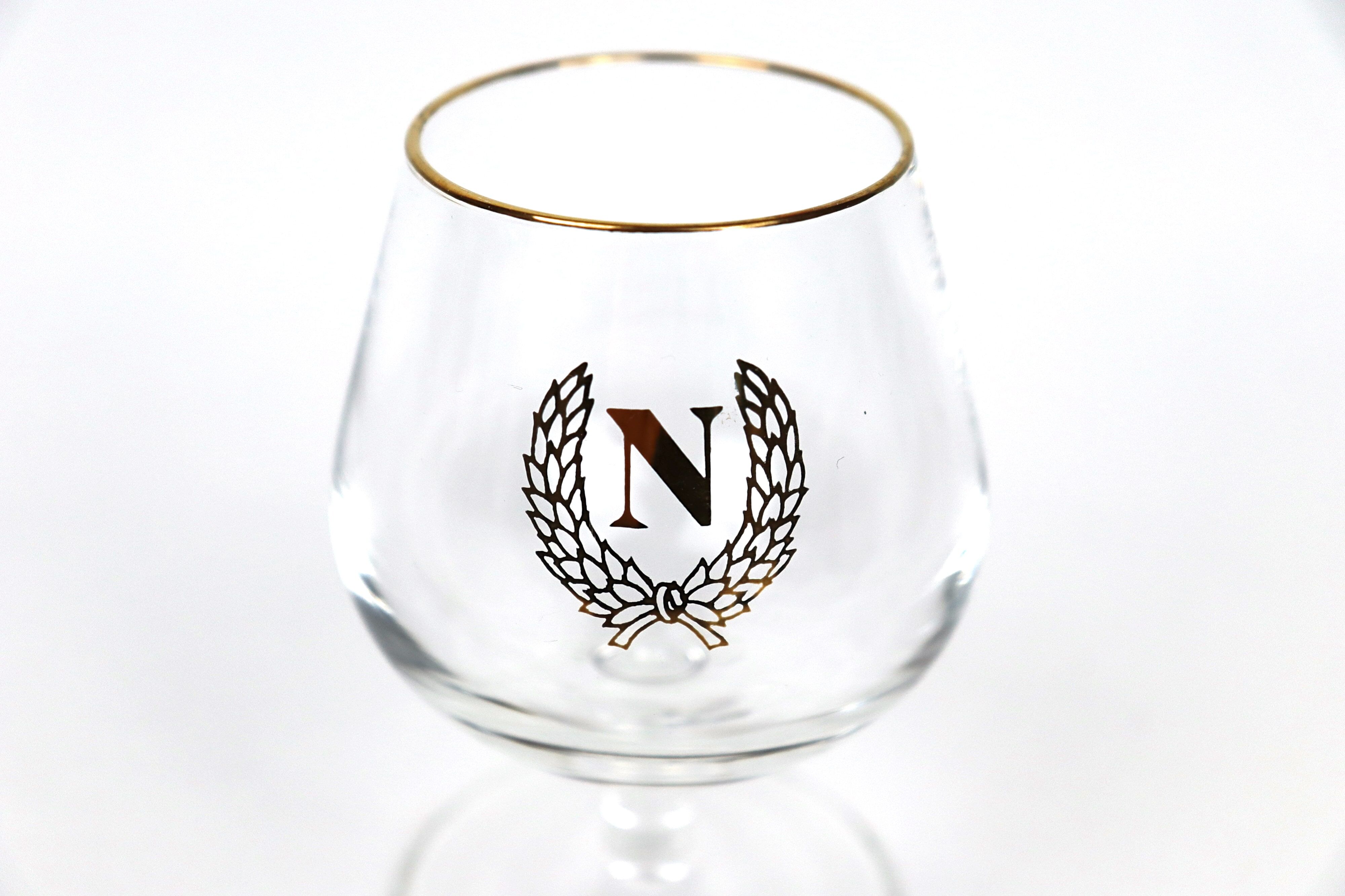 6 glasses of cognac "N"