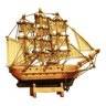 Wooden boat model