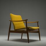 Mid-Century Danish Easy Chairs Model 138 by Finn Juhl for France & Søn, 19