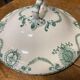 Ancient iron earth tureen, diameter 21 cm