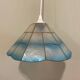 Blue mother-of-pearl suspension