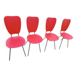 Set of 4 vintage chairs