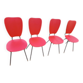 Set of 4 vintage chairs