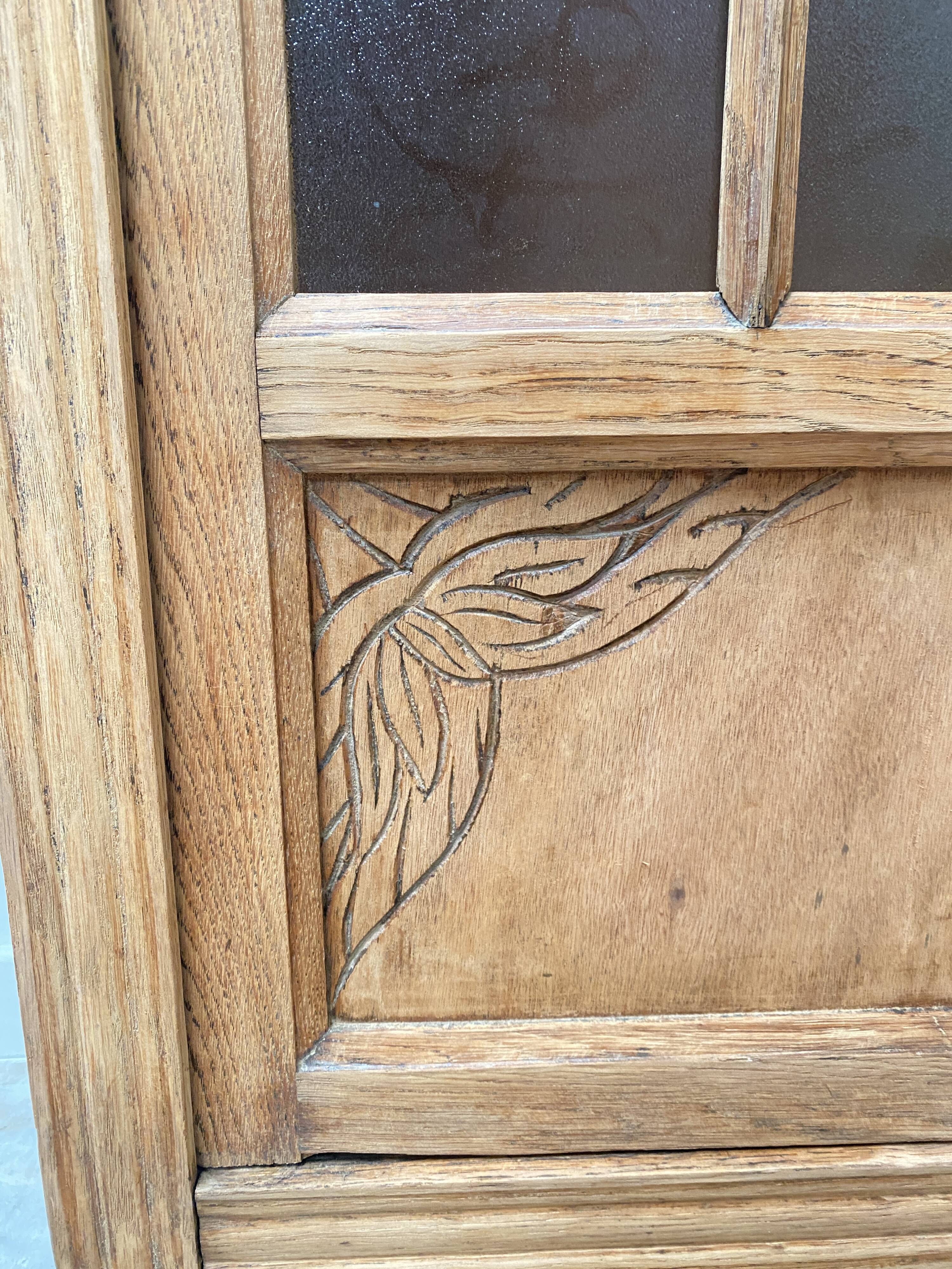 Armoire parisienne Art déco vitrée